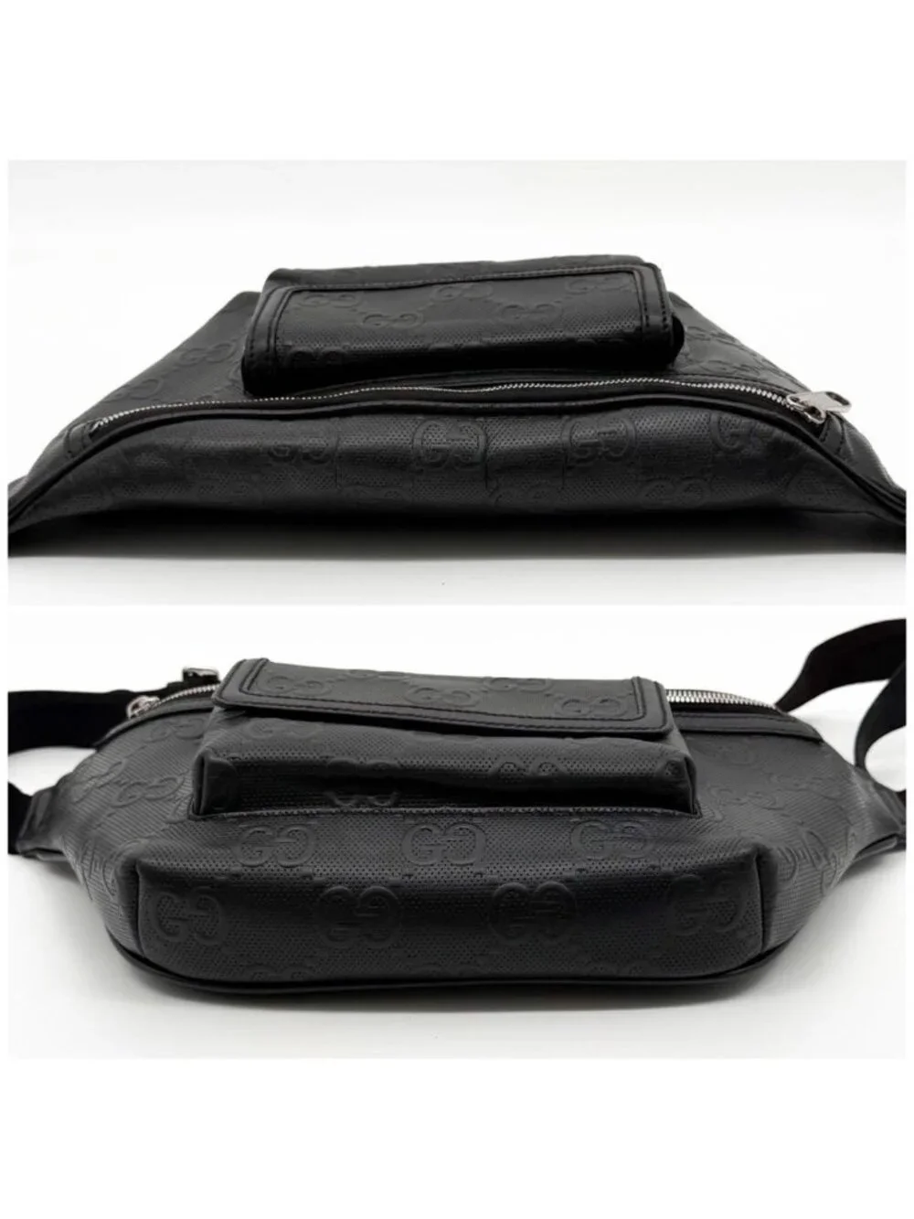 Gucci Jumbo GG Waist Bag Shoulder Embossed